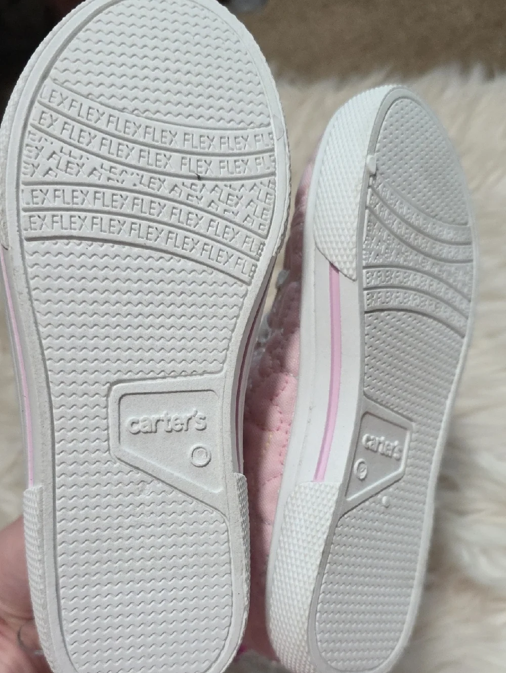 NWT Carter's Ginger Quilted Heart High Top Sneakers- 11